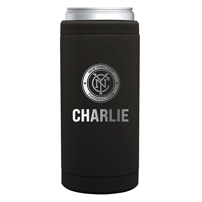 New York City FC 12oz. Personalized Slim Can Coolie