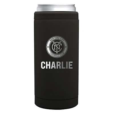 New York City FC 12oz. Personalized Slim Can Coolie