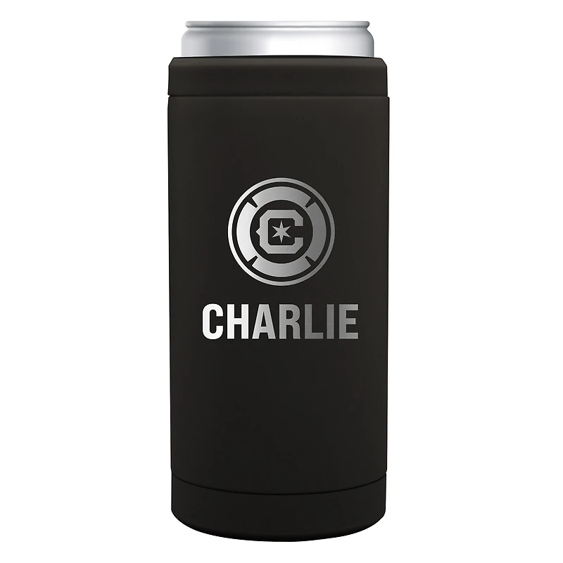 Chicago Fire 12oz. Personalized Slim Can Coolie