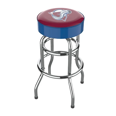 Imperial Colorado Avalanche Chrome Bar Stool
