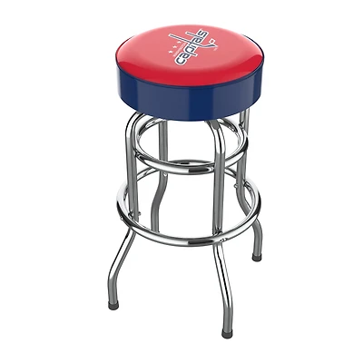 Imperial Washington Capitals Chrome Bar Stool