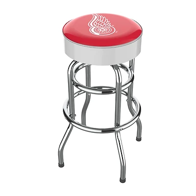 Imperial Detroit Red Wings Chrome Bar Stool