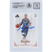 Zach LaVine Minnesota Timberwolves Autographed 2014-15 Panini Excalibur #154 Beckett Fanatics Witnessed Authenticated 10 Rookie Card