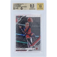 Zach LaVine Chicago Bulls Autographed 2019-20 Panini Donruss Optic Fanatics Box Set #64 Beckett Fanatics Witnessed Authenticated /10 Card