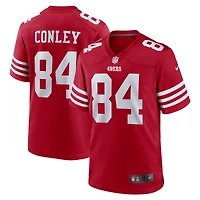 Men's Nike Chris Conley  Scarlet San Francisco 49ers  Game Jersey