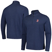 Men's Vineyard Vines Navy Boston Red Sox Saltwater Quarter-Zip Jacket