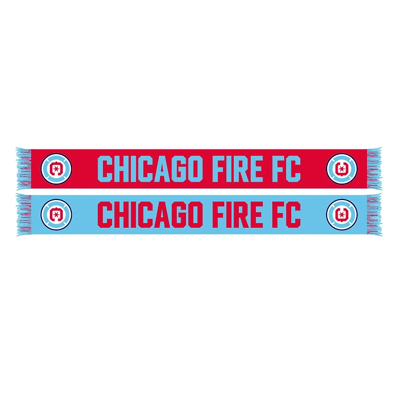 Chicago Fire Two-Tone Scarf