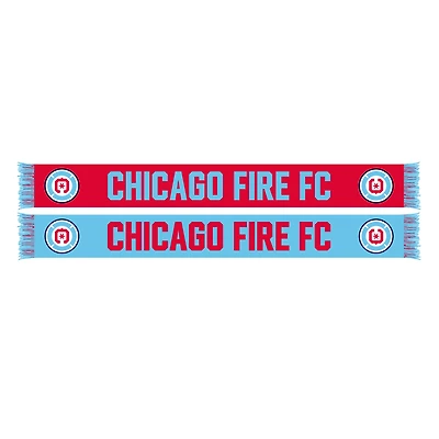 Chicago Fire Two-Tone Scarf