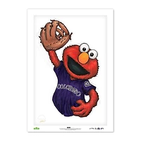 Elmo  Colorado Rockies 24" x 36" Sesame Street Limited Edition Fine Art Print