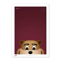Minnesota Golden Gophers Goldy Gopher 24" x 36" Mascot Limited Edition Fine Art Print