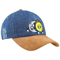 Unisex  Blue Fall Out Boy So Much For (2our) Dust Denim & Suede Adjustable Hat