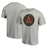 Men's Fanatics Steel Atlanta United FC Logo T-Shirt
