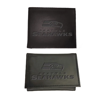 Seattle Seahawks Bifold & Trifold Wallet Two-Piece Set