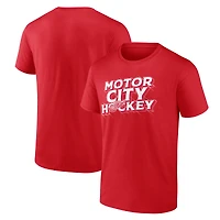 Men's Fanatics Red Detroit Red Wings Local T-Shirt