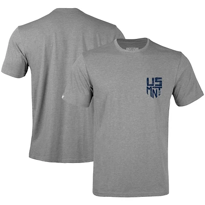 Youth Levelwear Gray USMNT Little Richmond Scribble T-Shirt