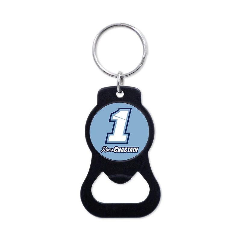 WinCraft Ross Chastain Busch Light Bottle Opener Keychain
