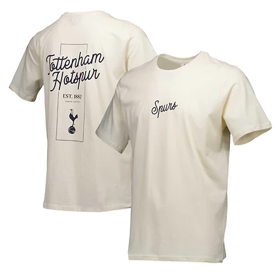 Men's Cream Tottenham Hotspur Streetwear T-Shirt