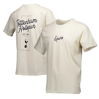 Men's Cream Tottenham Hotspur Streetwear T-Shirt