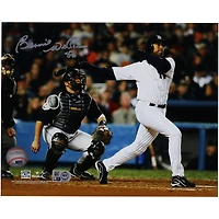 Bernie Williams New York Yankees Autographed 8" x 10" Hitting Photograph