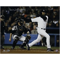 Bernie Williams New York Yankees Autographed 16" x 20" Hitting Photograph