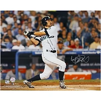 Ichiro Suzuki Seattle Mariners Autographed 16" x 20" White Swing Photograph