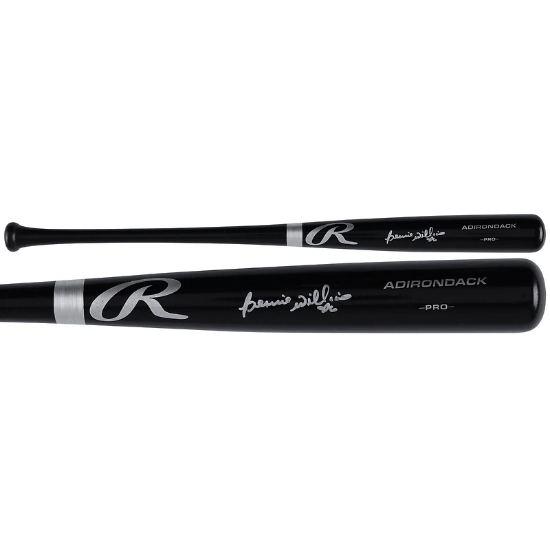 Bernie Williams New York Yankees Autographed Black Rawlings Pro Model Bat