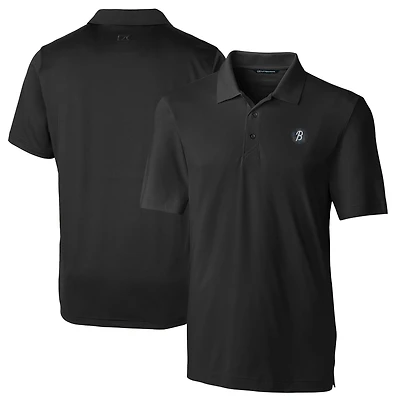 Men's Cutter & Buck  Black Baltimore Orioles City Connect Forge Stretch Polo