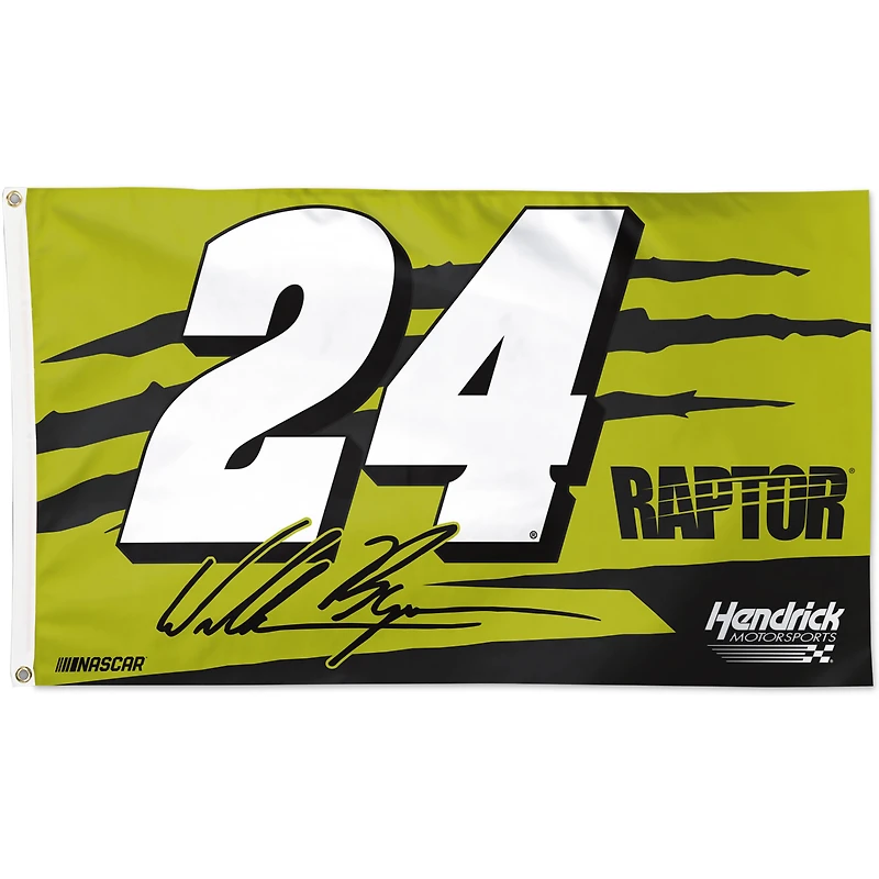 WinCraft  William Byron  3' x 5' One-Sided Deluxe Team Flag