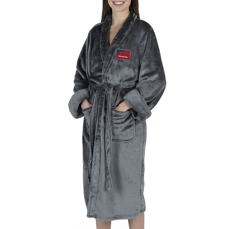 Women's The Northwest Group Gray Tampa Bay Buccaneers Snipe Personalized Robe