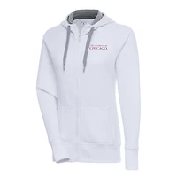 Women's Antigua UChicago Maroons Victory Full-Zip Hoodie