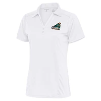 Women's Antigua White Coastal Carolina Chanticleers Tribute Polo