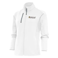 Women's Antigua White Lehigh Mountain Hawks Generation Full-Zip Jacket