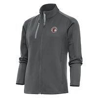 Women's Antigua Pewter Tampa Spartans Generation Full-Zip Jacket