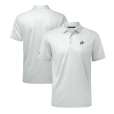 Men's Levelwear White Dallas Stars System Insignia Core Polo