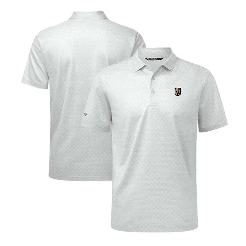 Men's Levelwear White Vegas Golden Knights System Insignia Core Polo