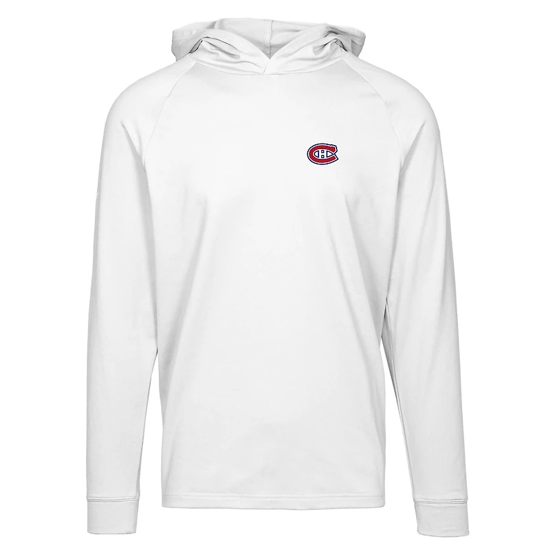 Men's Levelwear White Montreal Canadiens Dimension Insignia Core Pullover Hoodie