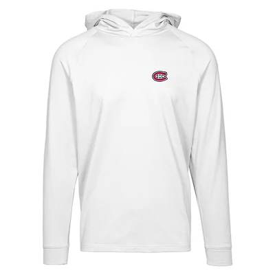 Men's Levelwear White Montreal Canadiens Dimension Insignia Core Pullover Hoodie