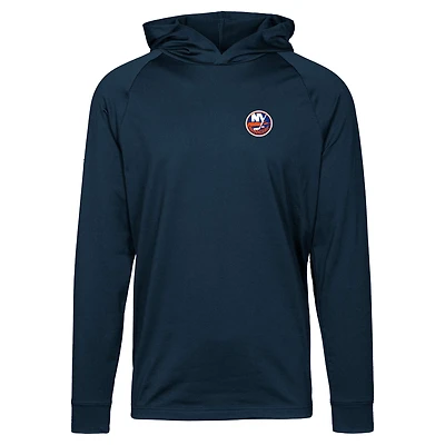 Men's Levelwear Navy New York Islanders Dimension Insignia Core Pullover Hoodie