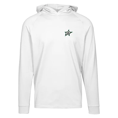 Men's Levelwear White Dallas Stars Dimension Insignia Core Pullover Hoodie