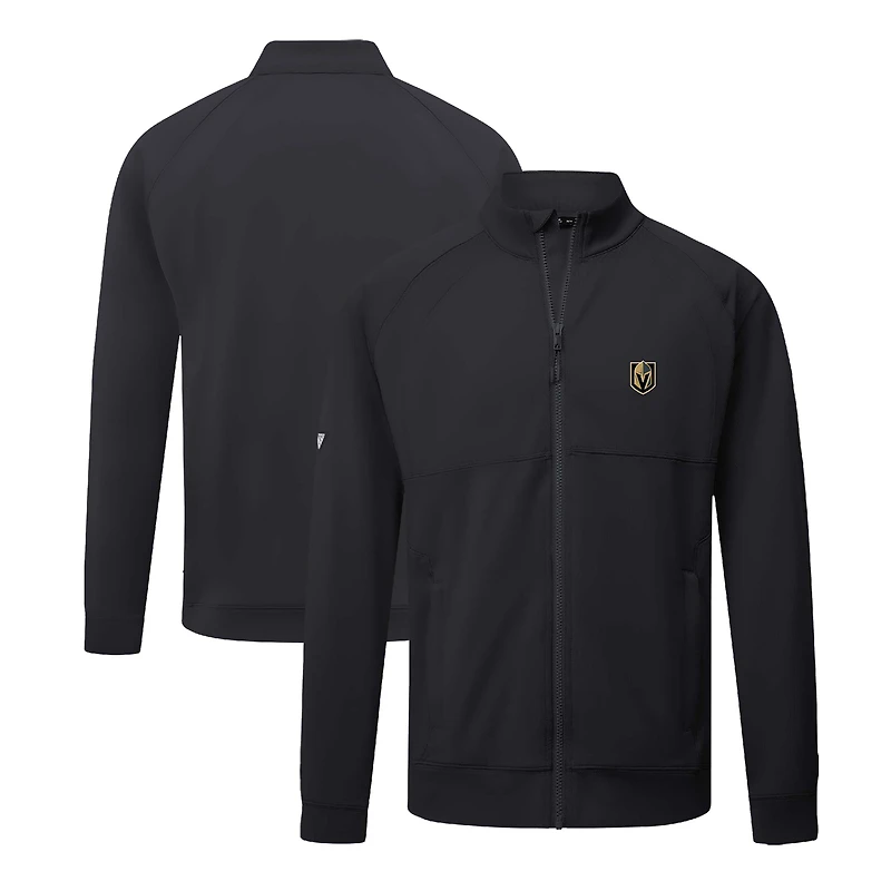 Men's Levelwear Black Vegas Golden Knights Form Insignia Core Full-Zip Jacket