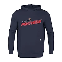 Men's Levelwear Navy Florida Panthers Relay Premier 2.0 Pullover Hoodie