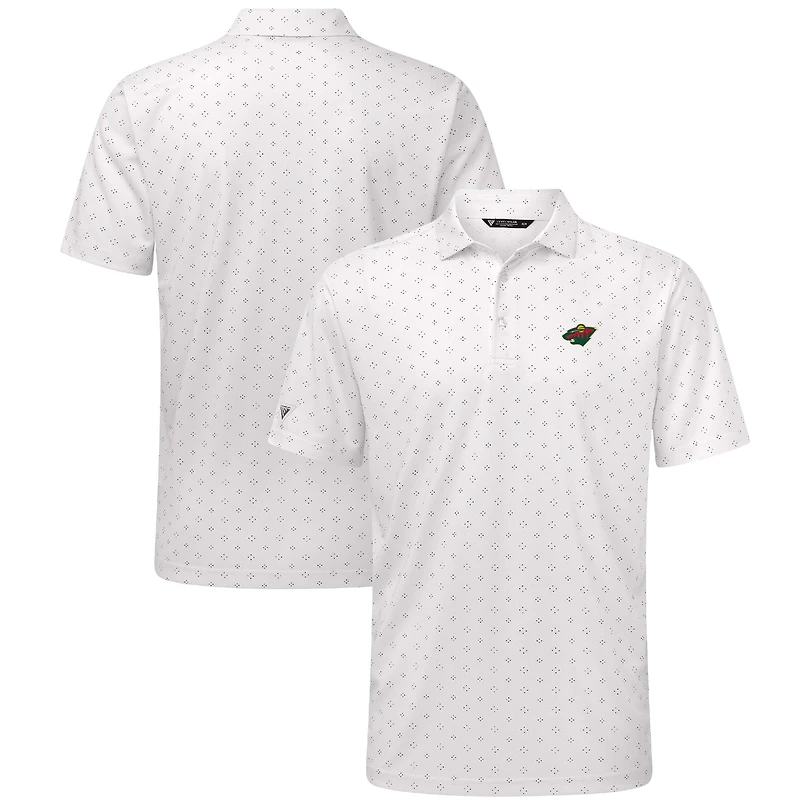 Men's Levelwear White Minnesota Wild Detect Insignia Core Polo