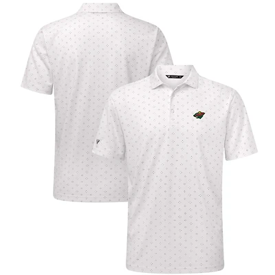 Men's Levelwear White Minnesota Wild Detect Insignia Core Polo