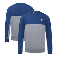 Men's Levelwear Royal/Gray Buffalo Sabres Legacy Insignia Core Sweatshirt