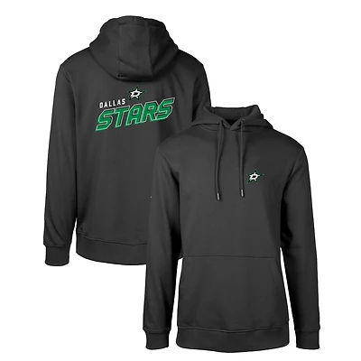 Men's Levelwear Black Dallas Stars Podium Insignia Core Pullover Hoodie