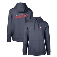 Men's Levelwear Navy Montreal Canadiens Podium Insignia Core Pullover Hoodie