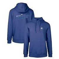 Men's Levelwear Royal Buffalo Sabres Podium Insignia Core Pullover Hoodie
