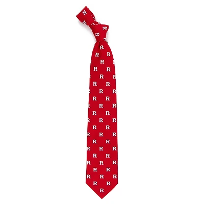 Men's Scarlet Rutgers Scarlet Knights Echo Woven Silk Tie