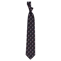 Men's Black Cincinnati Bearcats Echo Woven Silk Tie