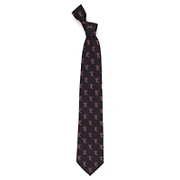 Men's Black Texas Tech Red Raiders Echo Woven Silk Tie